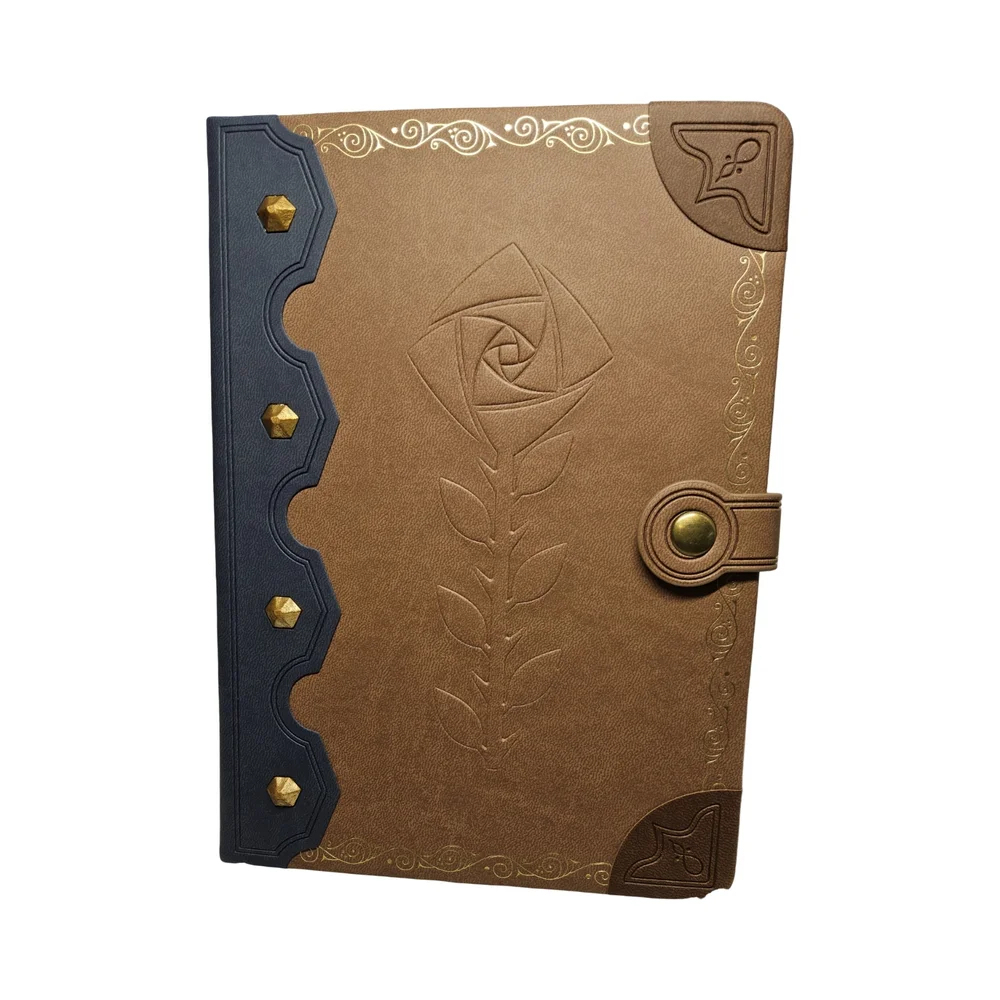 NWOT Disney Brown and Blue Wish Journal with Gold Accents